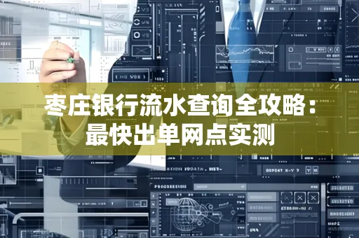 枣庄银行流水查询全攻略:最快出单网点实测